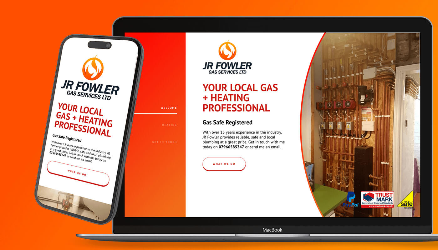 Screenshot of JR Fowler on Mac book and iPhone 15